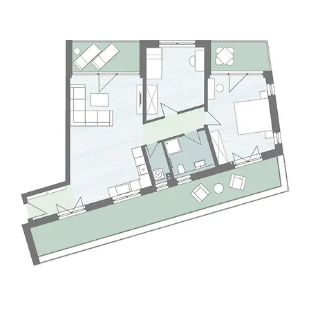 Apartementanlage Duenenblick Duenenblick Whg 19