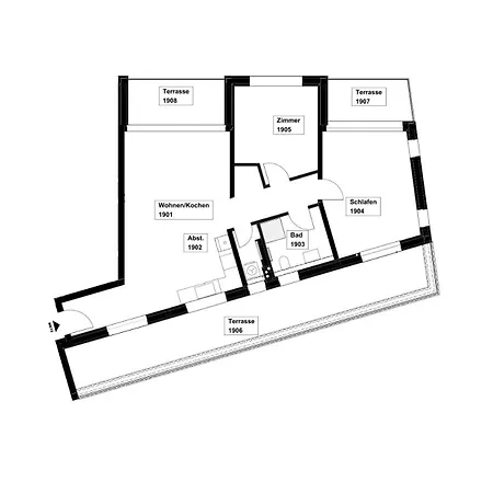 Apartementanlage Duenenblick Duenenblick Whg 19 *